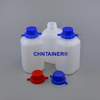 Bouteille d'échantillon d'huile de carburant de 750 ml avec bouchon rouge