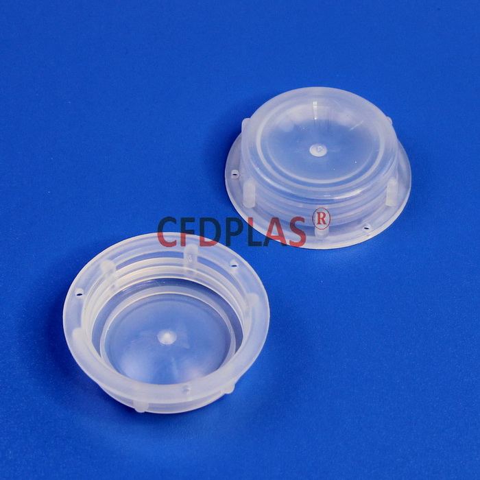 CA3803 Casque à vis PP de 38mm avec joint de coin pour cubitainer