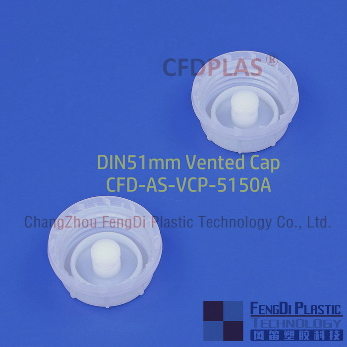 CFDPLAS HDPE Din51mm Caps ventilés