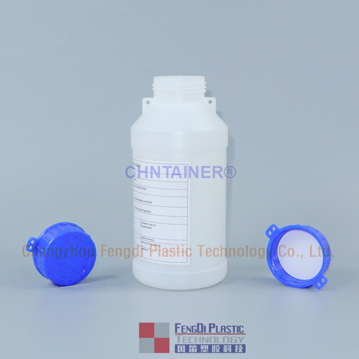 Bouteilles d'échantillonnage en PEHD naturel de 34 oz