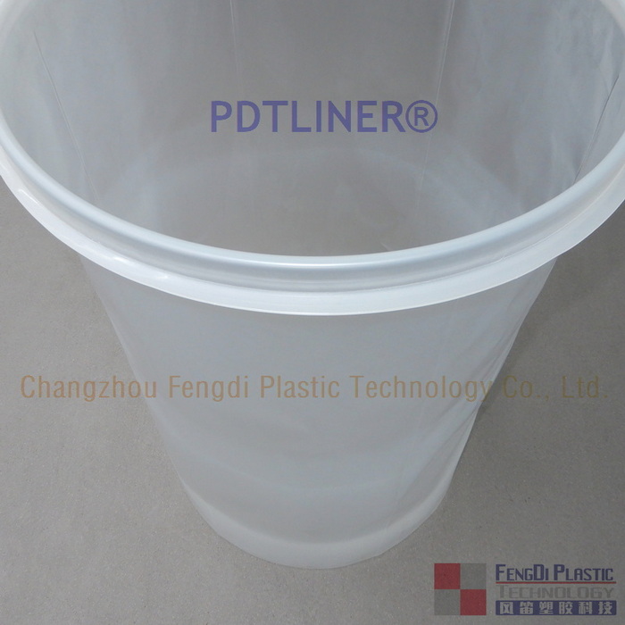 Insert en PE formé par lèvre supérieure profilée pour fût en acier de 55 gallons