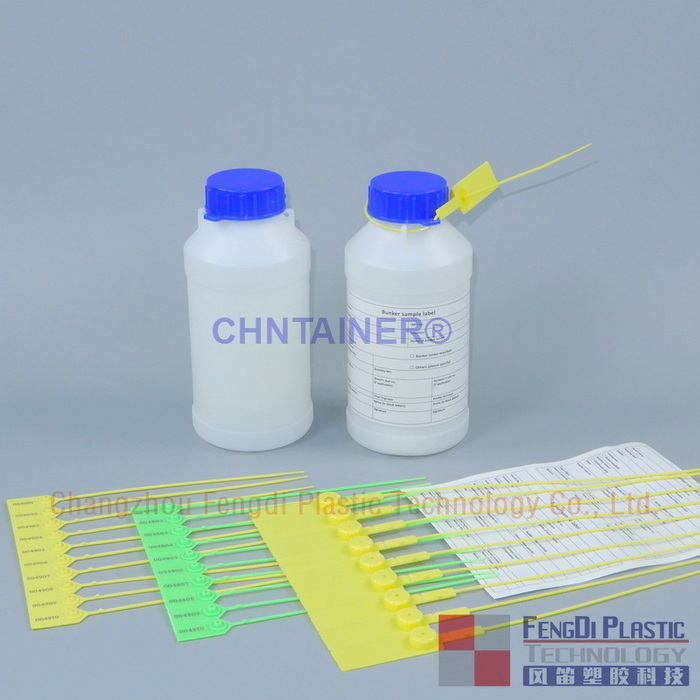 Bouteilles d'échantillonnage en PEHD naturel de 34 oz